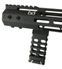 Skeleton Mlok Metal Foregrip Front Grip for M-Lok Handguard Rail