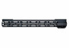 15" INCH MLOK RAIL SUPER SLIM HANDGUARD FREE FLOAT for AR15 - Clamp On Design