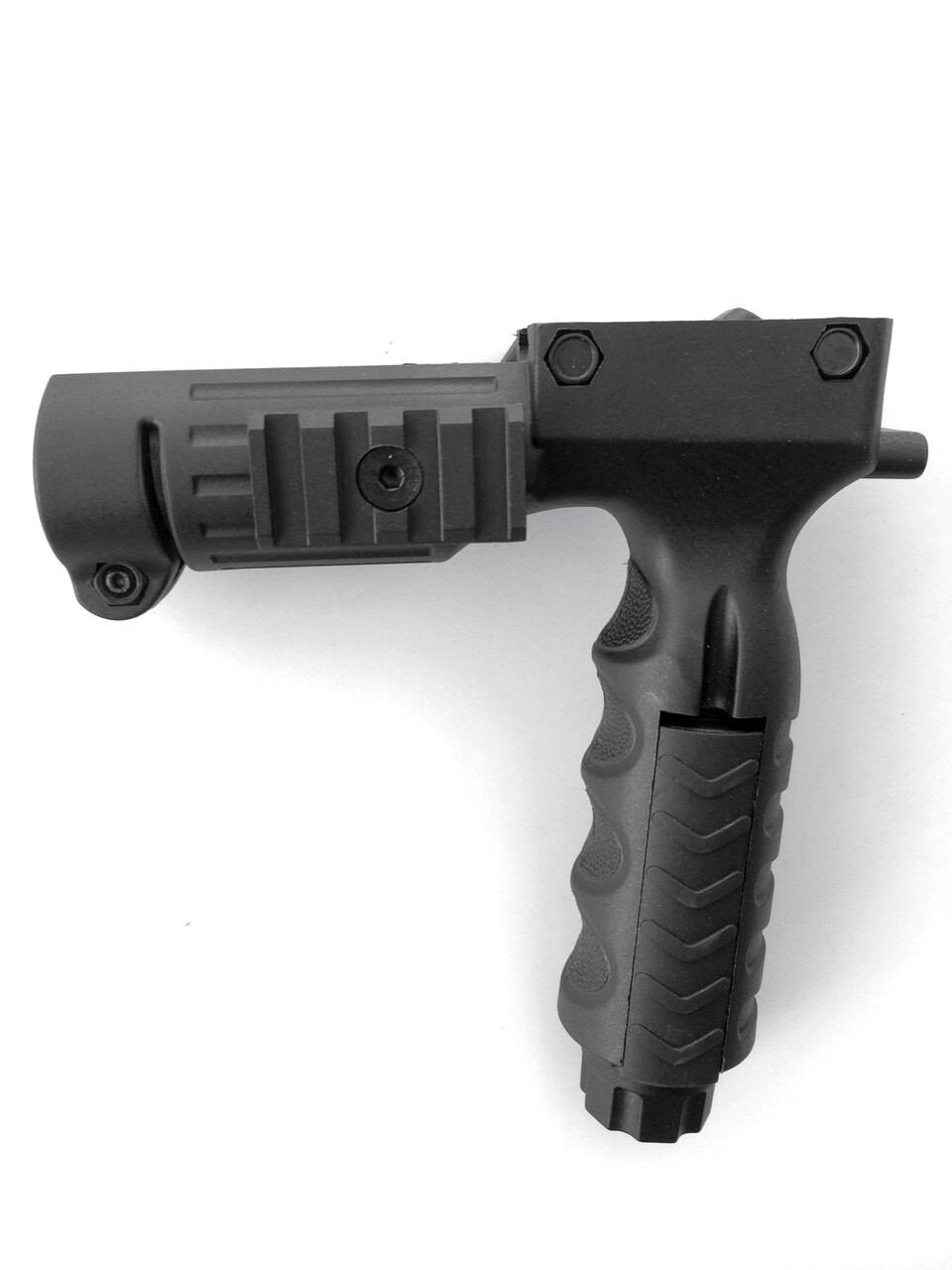 ar15 Rifle GRIP Foregrip+Storage+Pressure Switch+Flashlight Adapter+Picatinny Rail