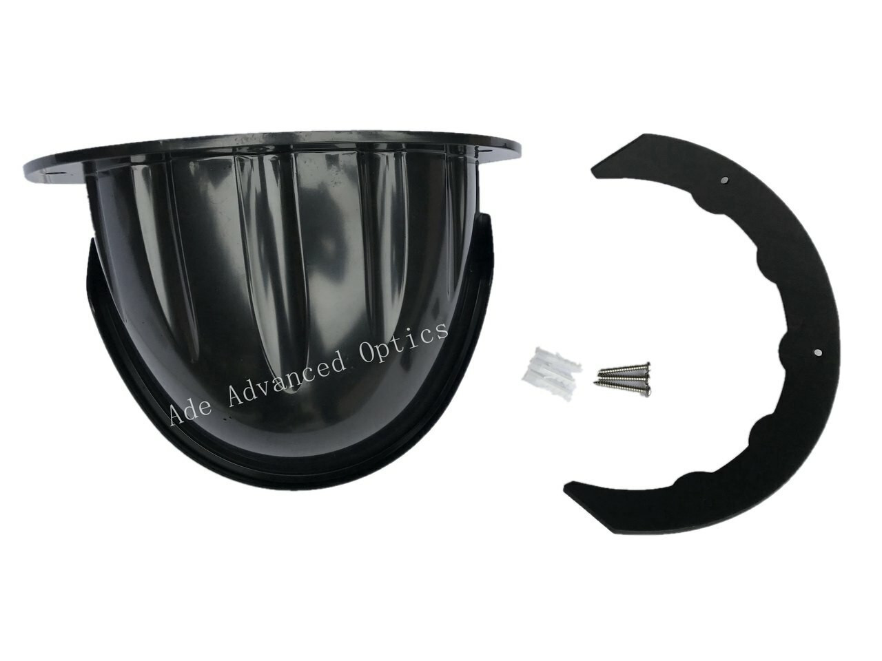 UNIVERSAL SUN RAIN SHADE CAMERA COVER SHIELD FOR NEST IQ/RING/ARLO/DOME/BULLET OUTDOOR CAMERA - BLACK