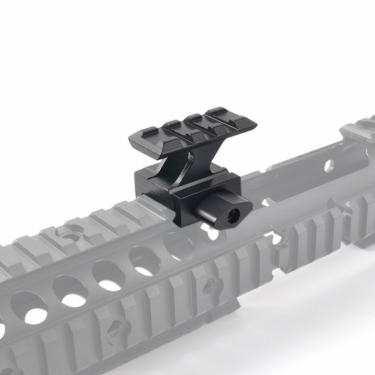 ADE ADVANCED OPTICS High Profile Compact Picatinny Rail Riser Mount for Red Dot Reflex Sight, 1" High, 3 Slots