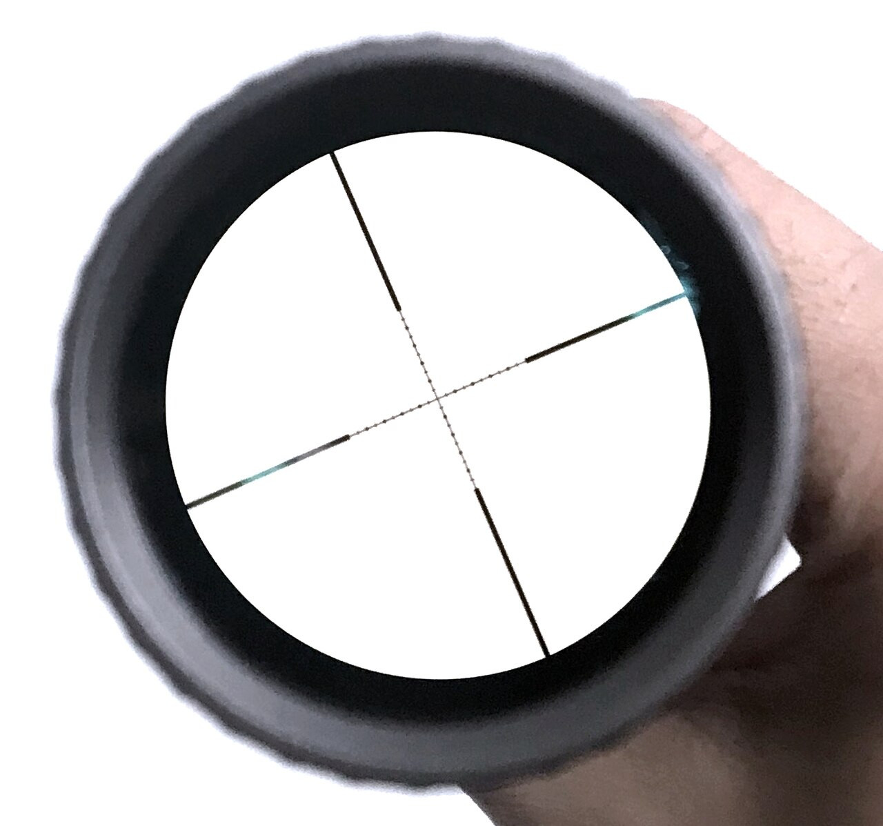 Ade Advanced Optics Grey Diamond Titanium 3-12x40 Rifle Scope with 30mm Tube and mounting Rings