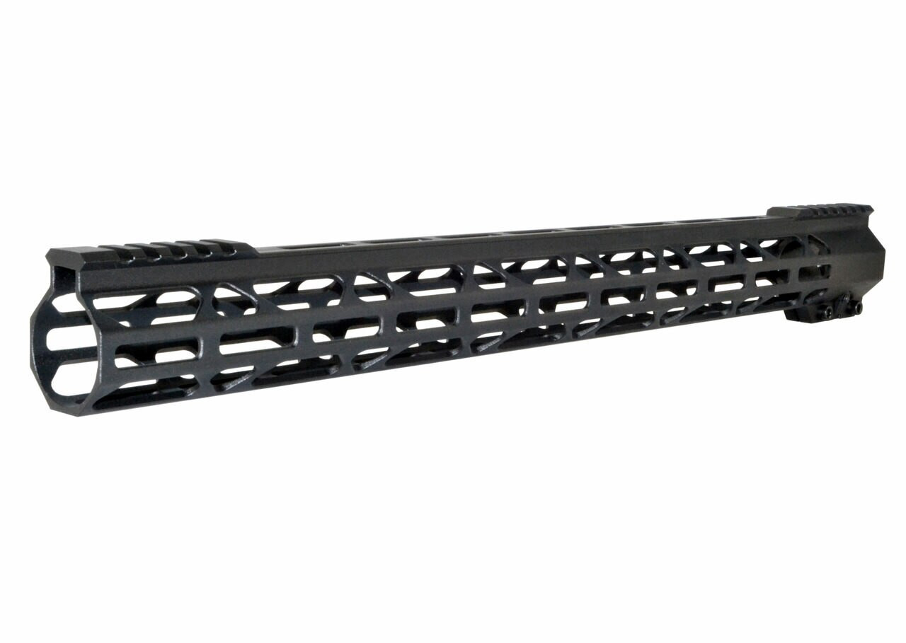 15" INCH MLOK RAIL SUPER SLIM HANDGUARD FREE FLOAT for AR15 - Clamp On Design