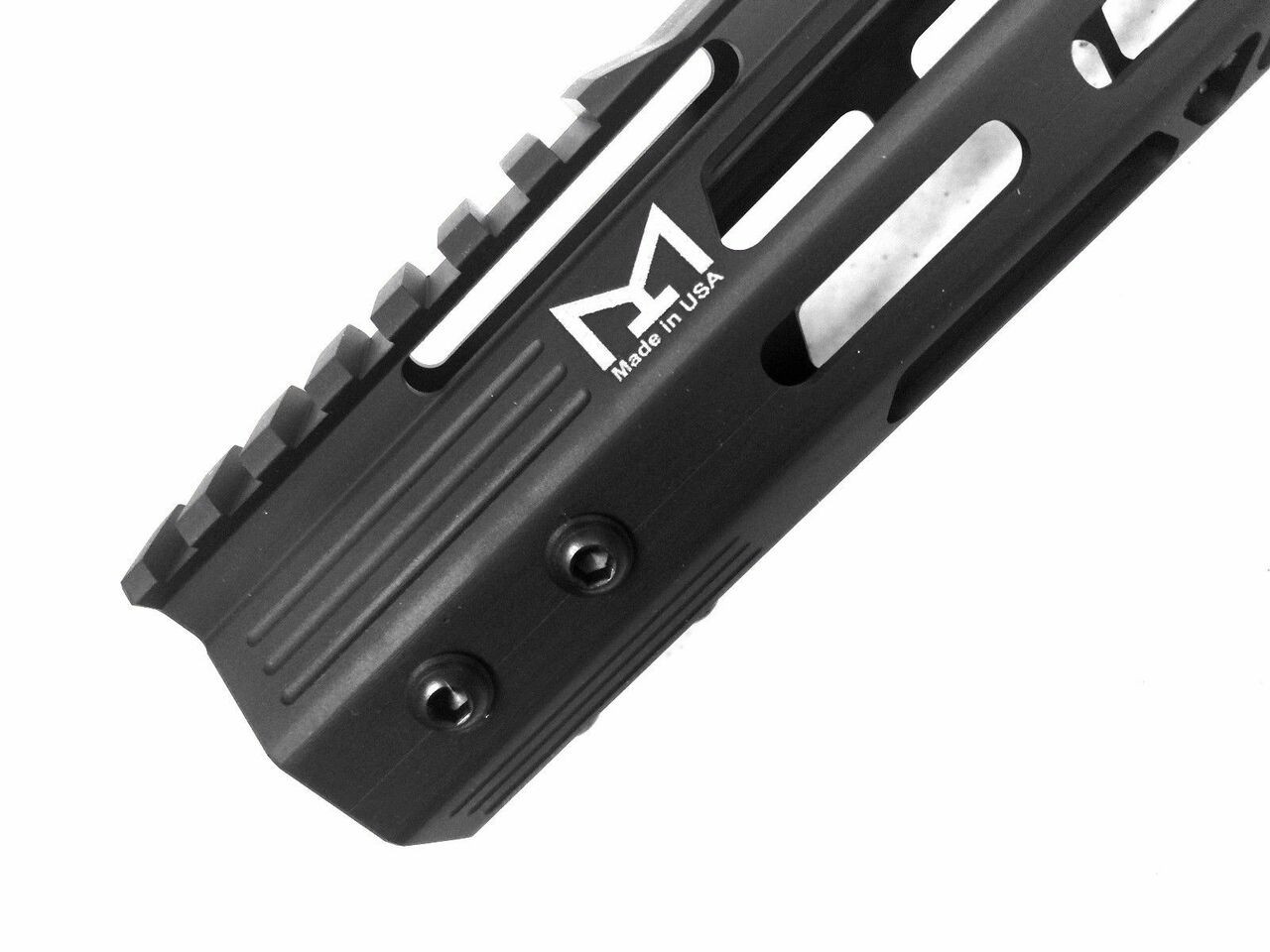 `-MADE IN USA!- ADE PRO 15" INCH MLOK RAIL SUPER SLIM HANDGUARD FREE FLOAT  for AR15 - Bolt on Design