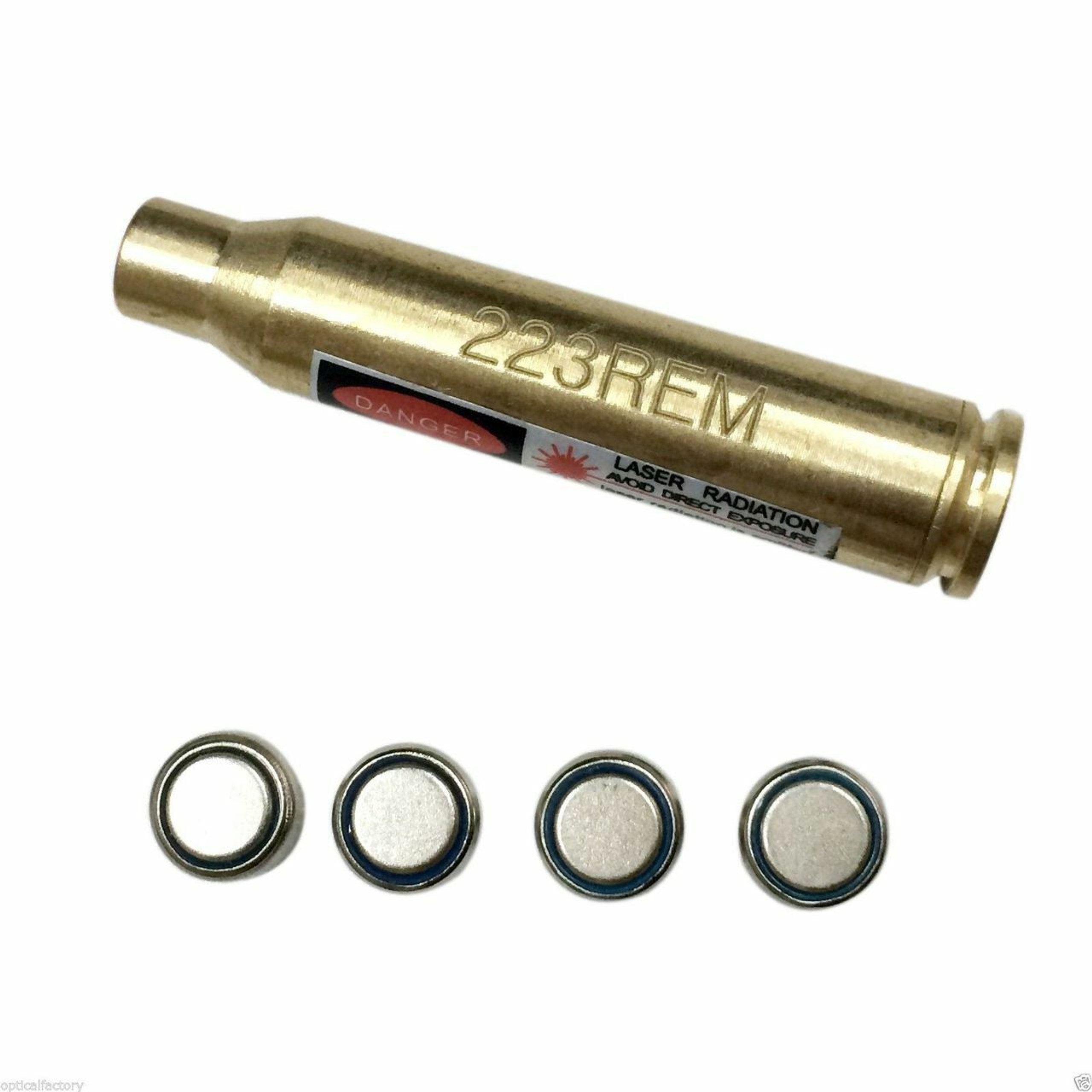 Bore Sighter Sight 223 rem 5.56 Cartridge Red Laser Boresighter