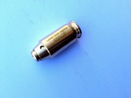 USA Bore Sighter .45 ACP Cartridge Gold Plated Red Laser Boresighter 45ACP