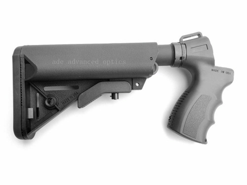 MADE IN USA! 12 GA Tactical Sopmod Shotgun Stock+Pistol Grip for Mossberg 500 590 535