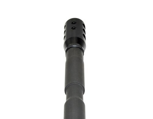 AR15 1/2"x28 Muzzle Brake for 223/5.56, Steel, Black AR15 1/2"x28 Muzzle Brake for 223/5.56, Steel, Black