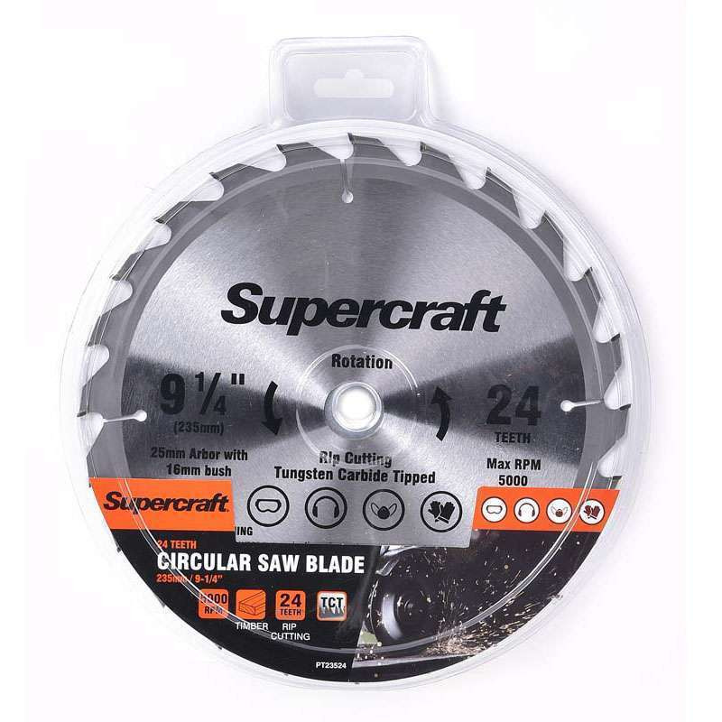 Supercraft/Stonevantage Circular Saw Blade 9 1/4" x 24T
