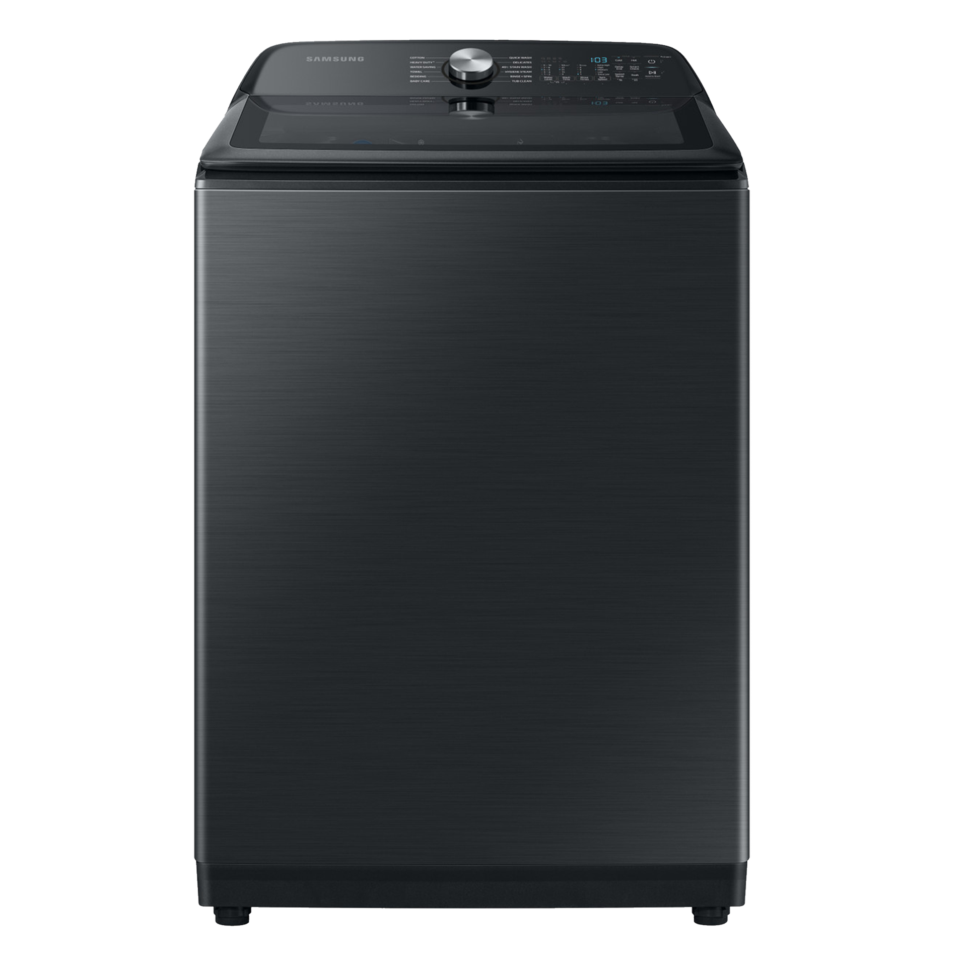 Samsung Top Load Auto Washer with Pump 12kg Bubblewash Black