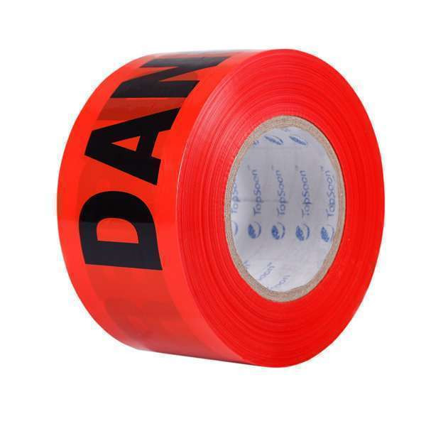 Safety Tape Danger 75mm x 150m