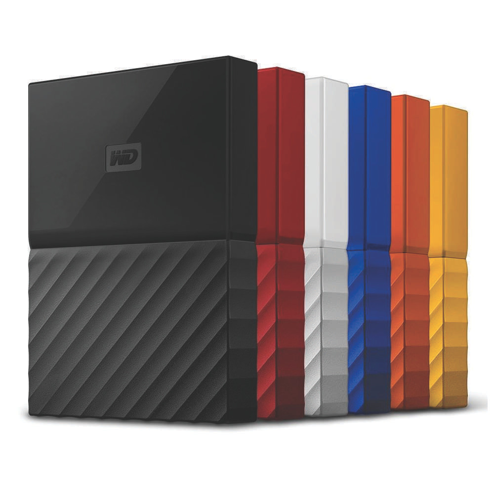 Western Digital My Passport Portable Hard Drive 2TB HDD USB 3.0