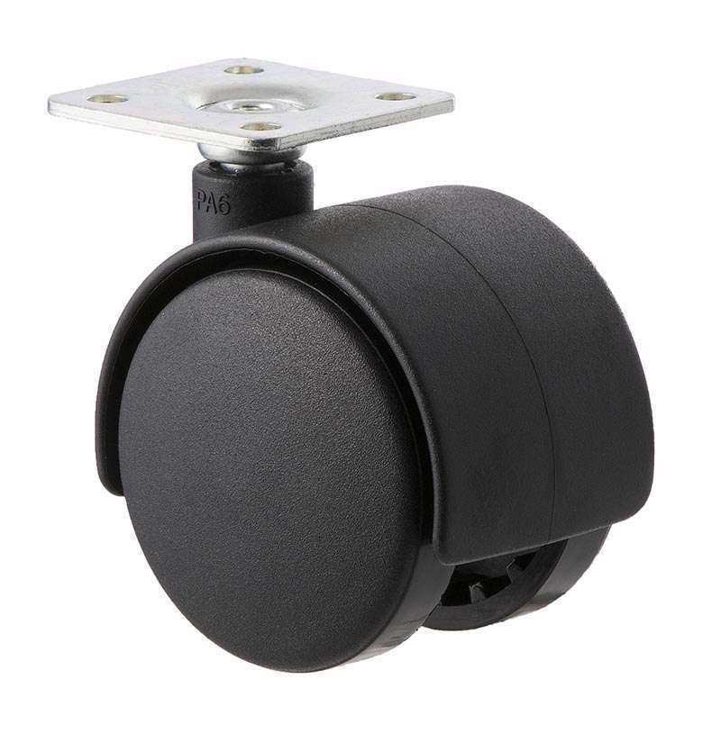 Fallshaw Light Duty Castor 50mm Nylon Swivel Plate 50kg