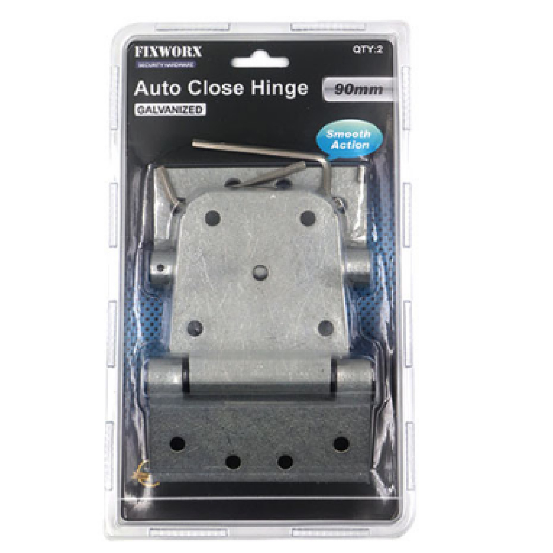 Fixworx Hinge Gate Self Closing Galv. 3-1/2" (90mm) CD2