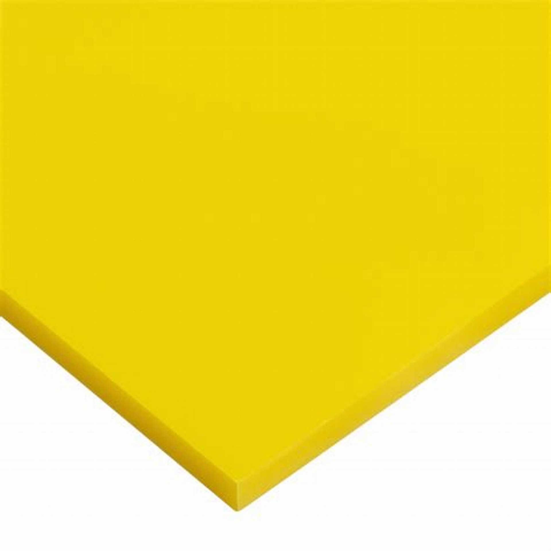 Perspec Yellow 2.44 x 1.22 x 3mm