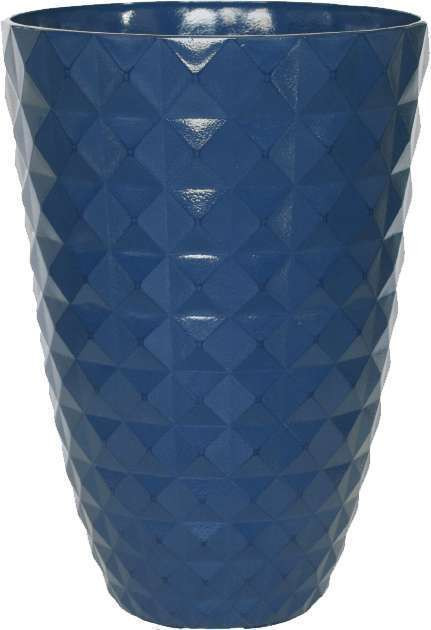 Bellan Majestic Planter Blueberry Glaze 42 x 42 x 59cm