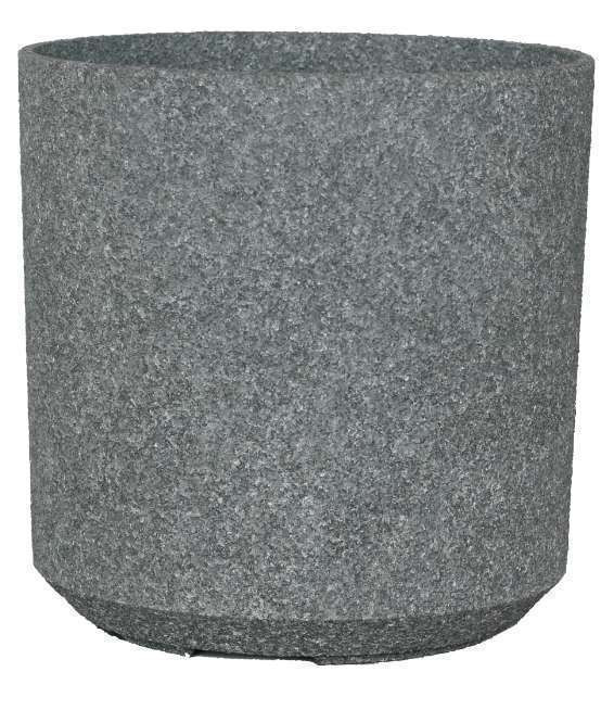 Bellan Cylinder Planter Slate Stone Grey 43 x 43cm