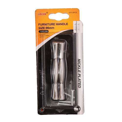 Jia Drawer Handle 96mm Zinc Nickel Plated #FH9632