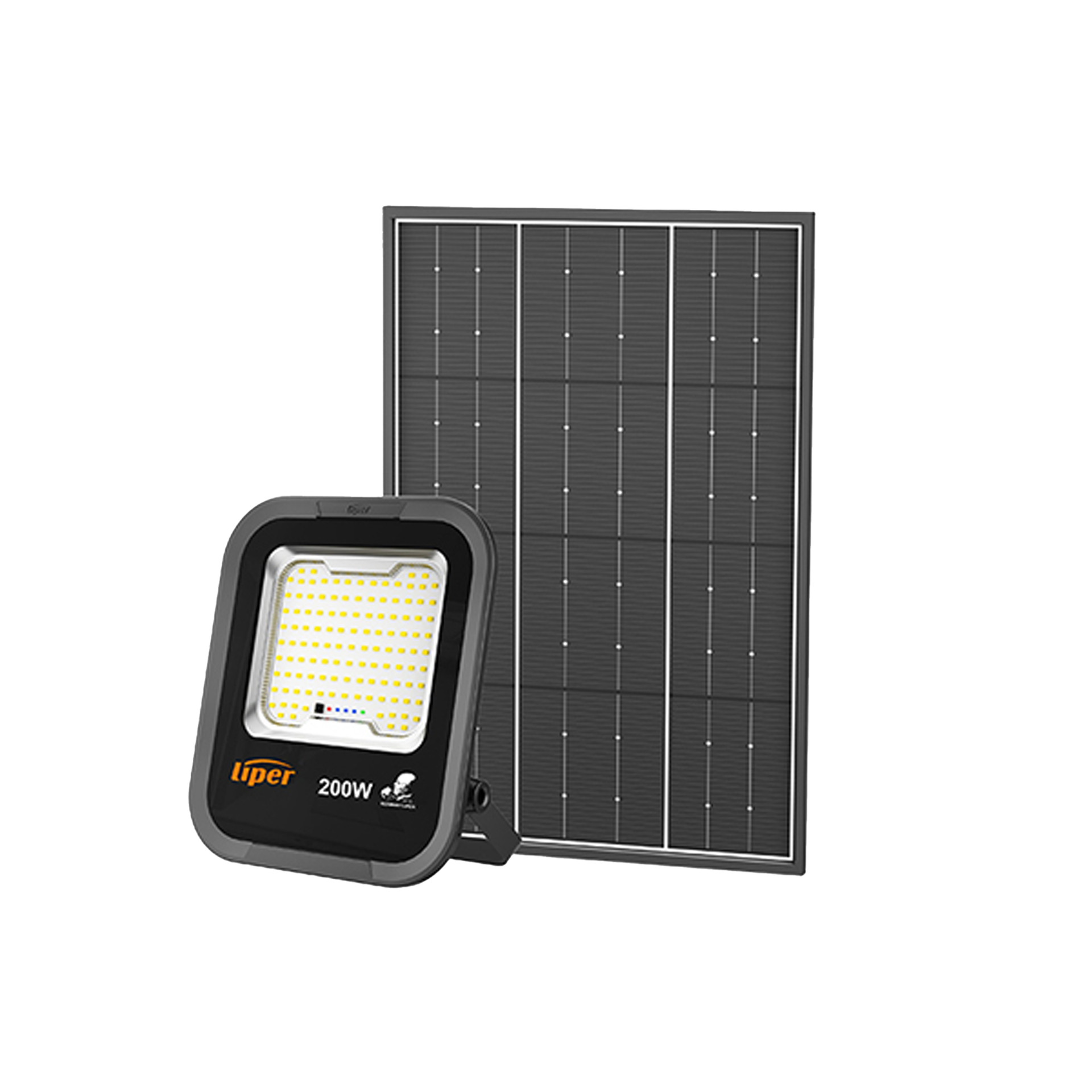 Liper LED Solar Flood Light 200W Weatherproof IP65
