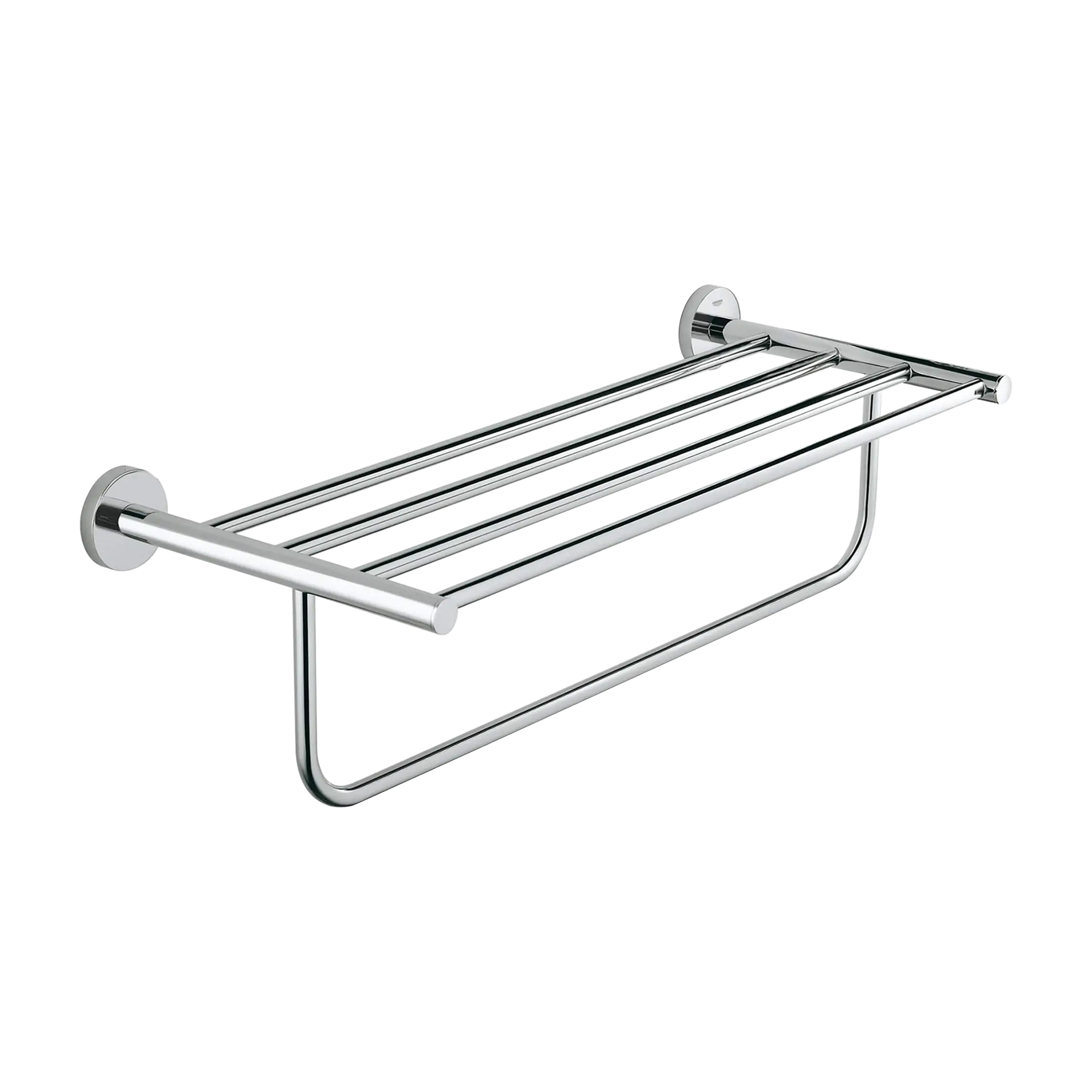 Venus II Towel Rack Gun Metal 594 x 200mm