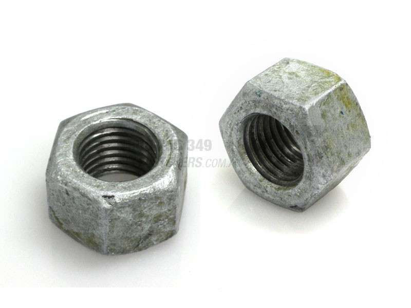 Nut G8.8 Galv Hex M16