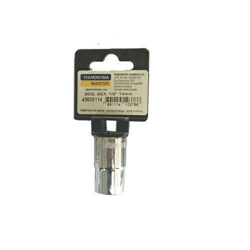 Tramontina Pro Socket Hex 1/2" DR x 14mm x 6PT
