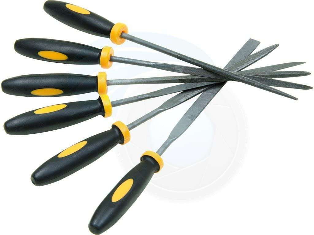 Tolsen Needle File Set 4" (100mm) 6pc