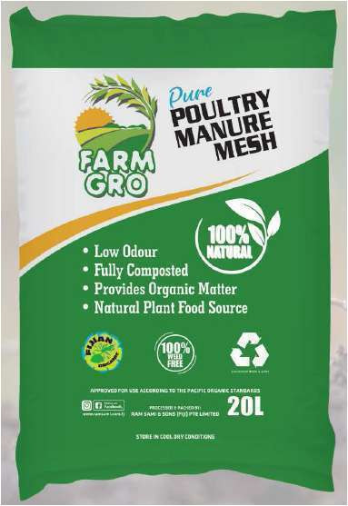 FarmGro Poultry Manure 100% Natural 20L