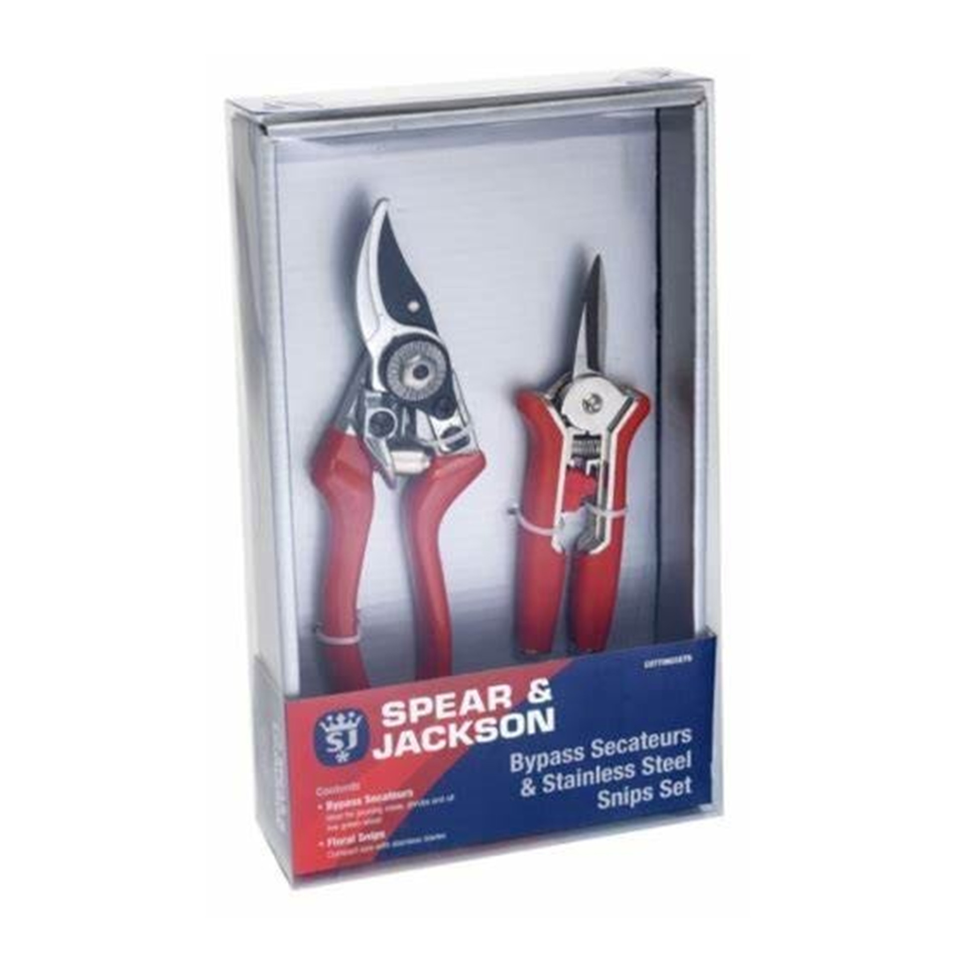 Spear & Jackson Bypass Secateurs & Snip Set