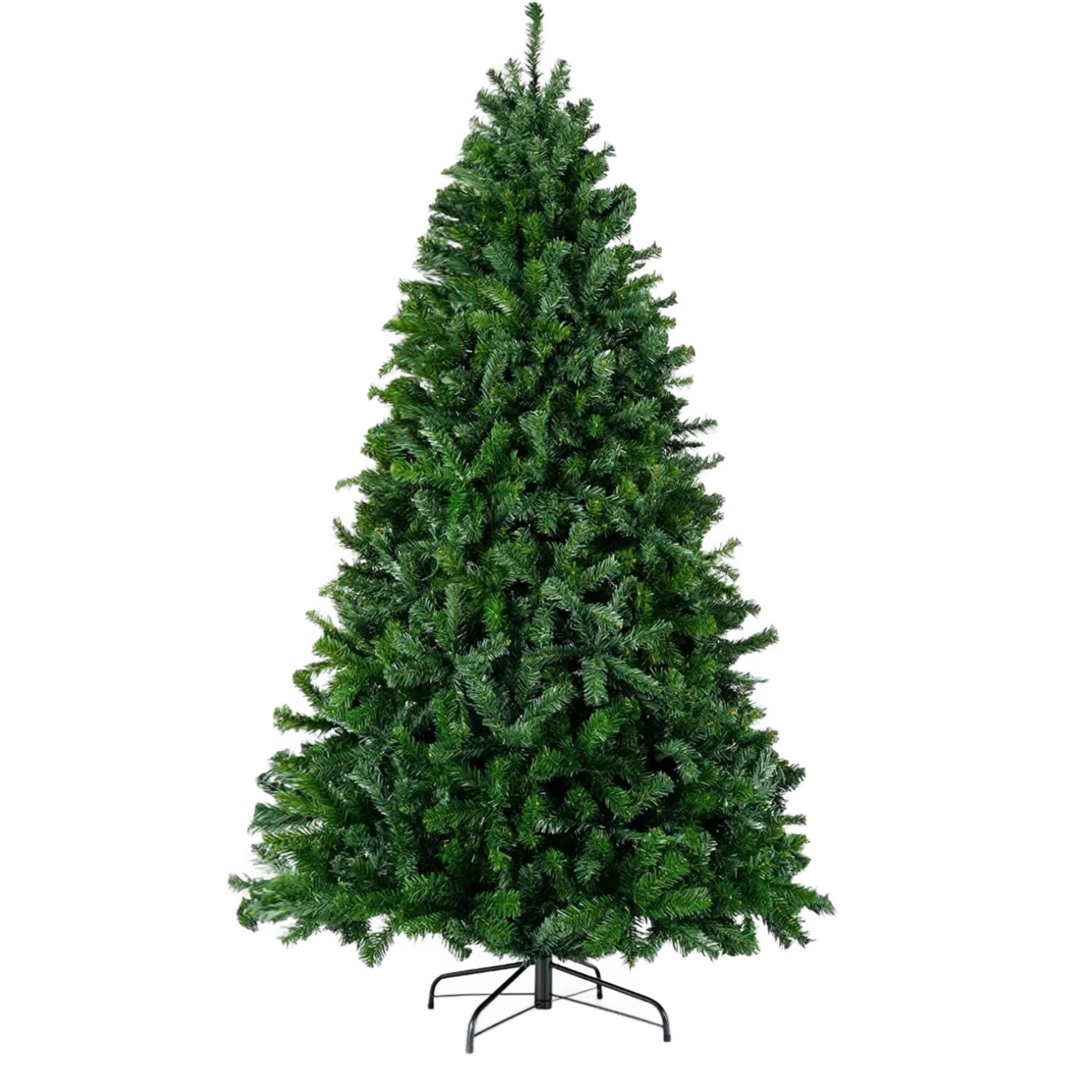 Xmas Tree with Metal Stand 600T 180cm Green