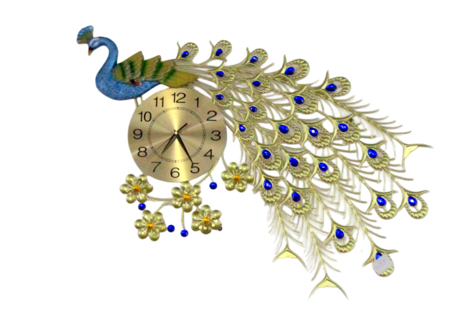 Peacock Wall Clock #688