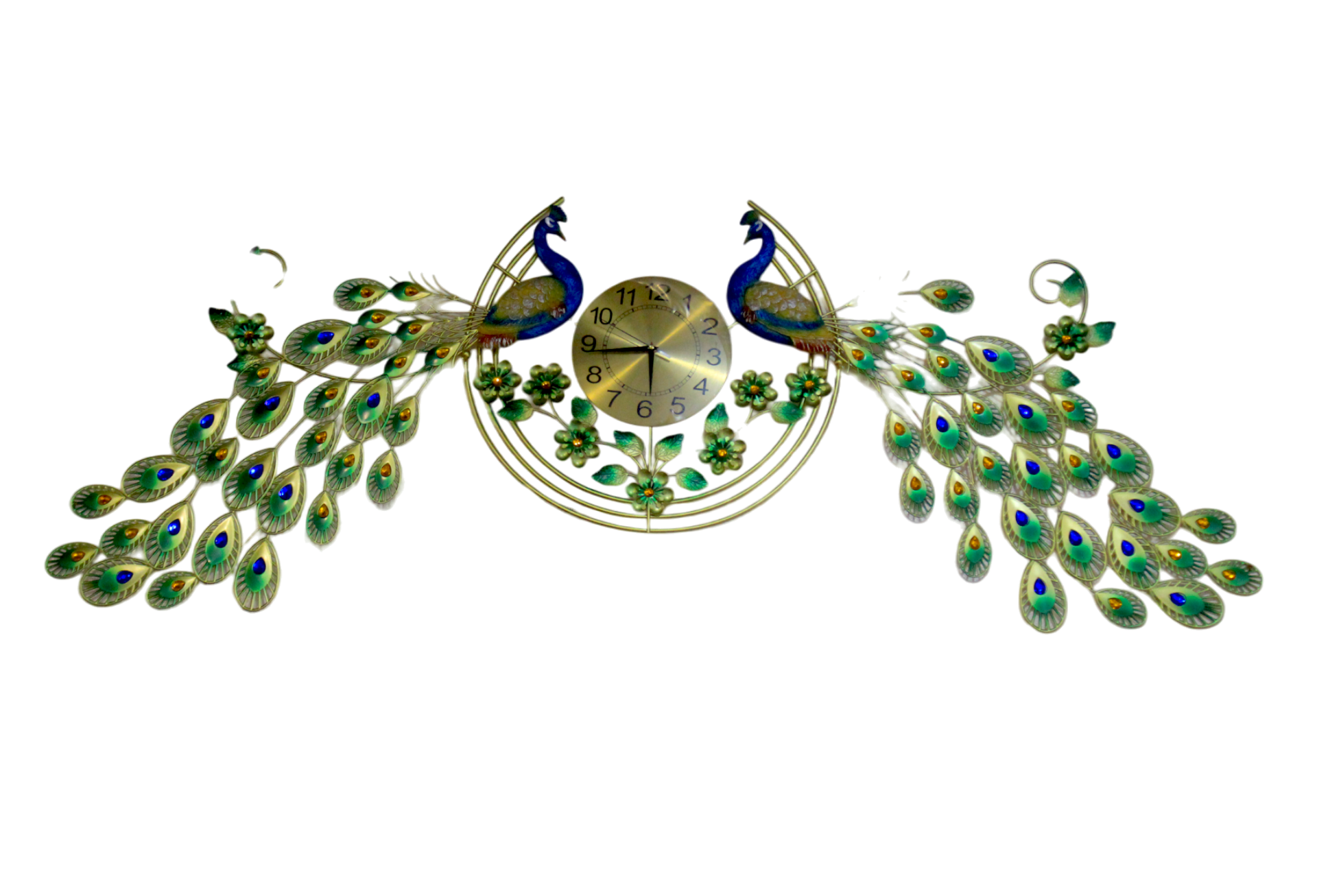 Peacock Wall Clock #2888
