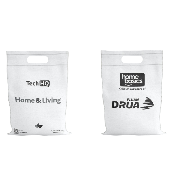 Non-Woven Bag with Logo Tech HQ H&L Home Basics Fijian Drua 56 x 60 cm