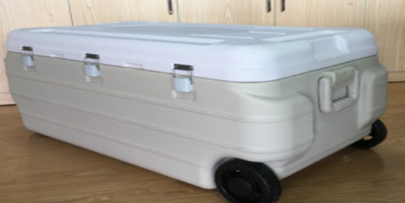 Creeper Cooler 170L with Wheels White