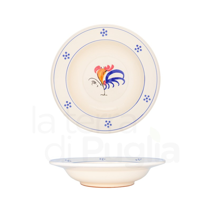 Biona Ceramic Soup Plate 23cm Commercial