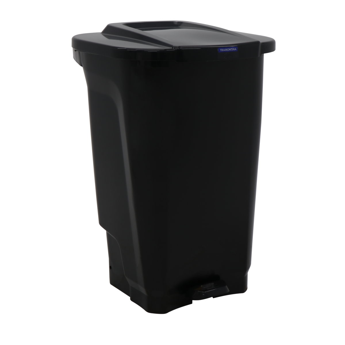 Tramontina Delta TForce Pedal Bin 50L Black Commercial