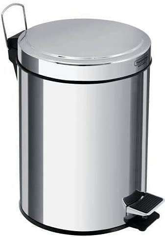 Tramontina TEEC Stainless Steel Pedal Bin 20.5 x 20.5 x 29cm 5L