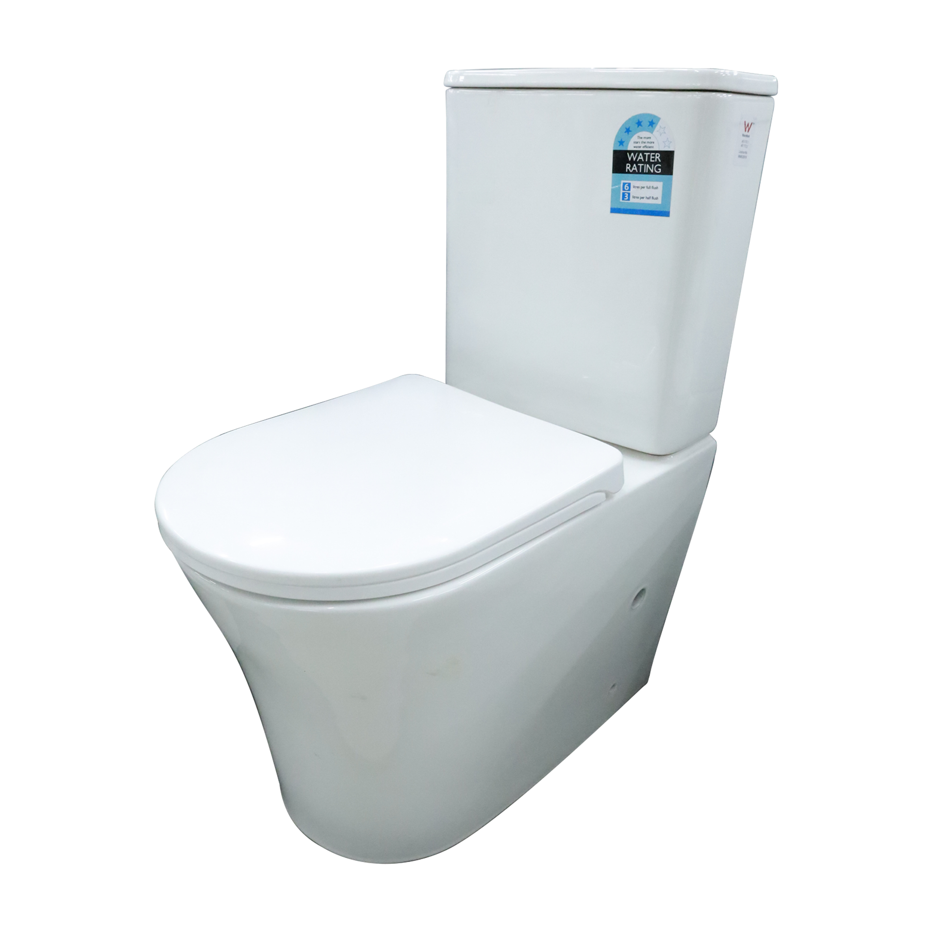 Inox Sigma Toilet Suite P-Trap White 180mm
