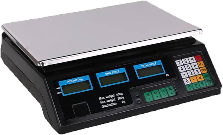 Digital Counter Scale 40kg Flat Top
