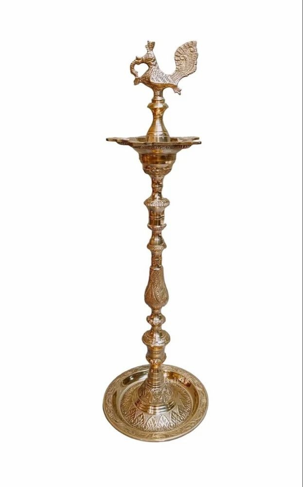 Mahabharat Samai Diya 24" Brass