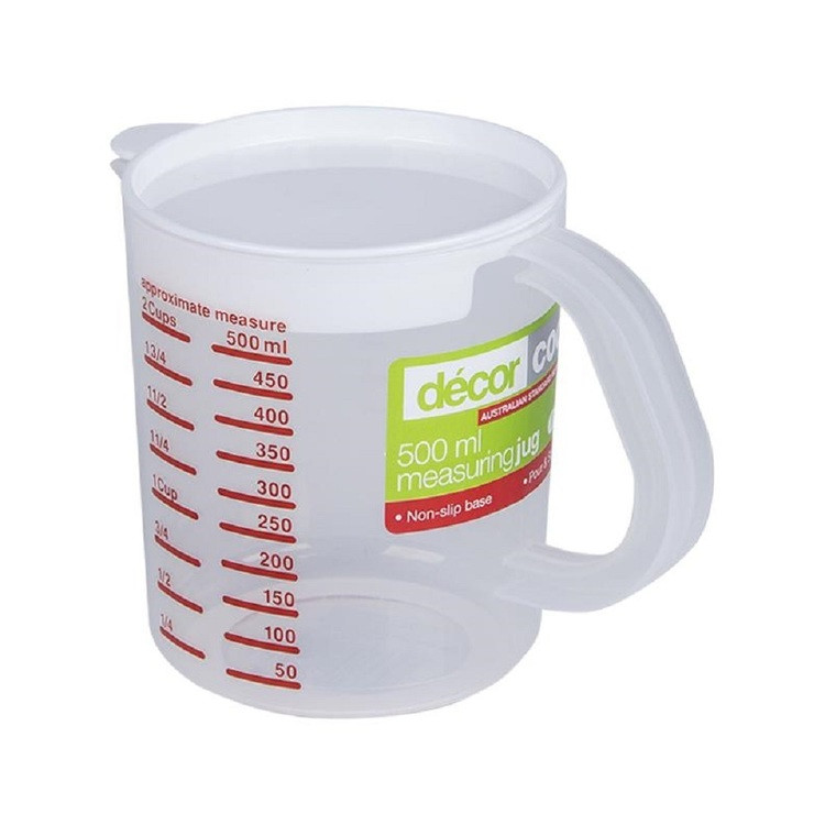 Decor Measuring Jug 500ml PVC