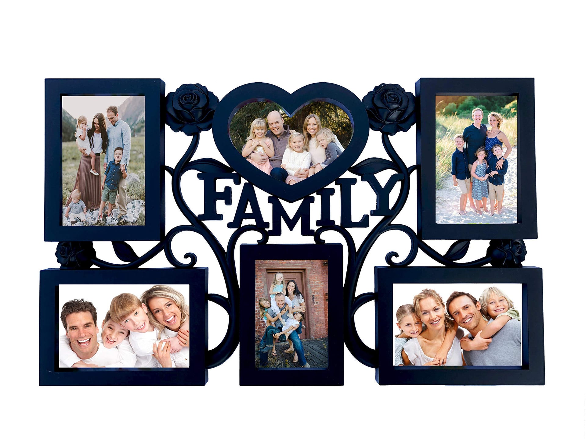 Family Photo Frame 6 Place Collage