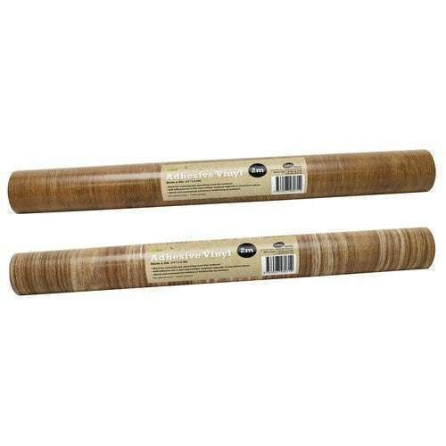 UBL Adhesive Vinyl Wood Grain 45cm x 2m