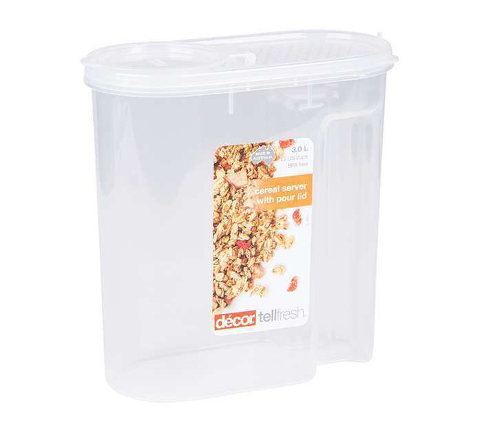 Decor Tellfresh Cereal 3L PVC Storer