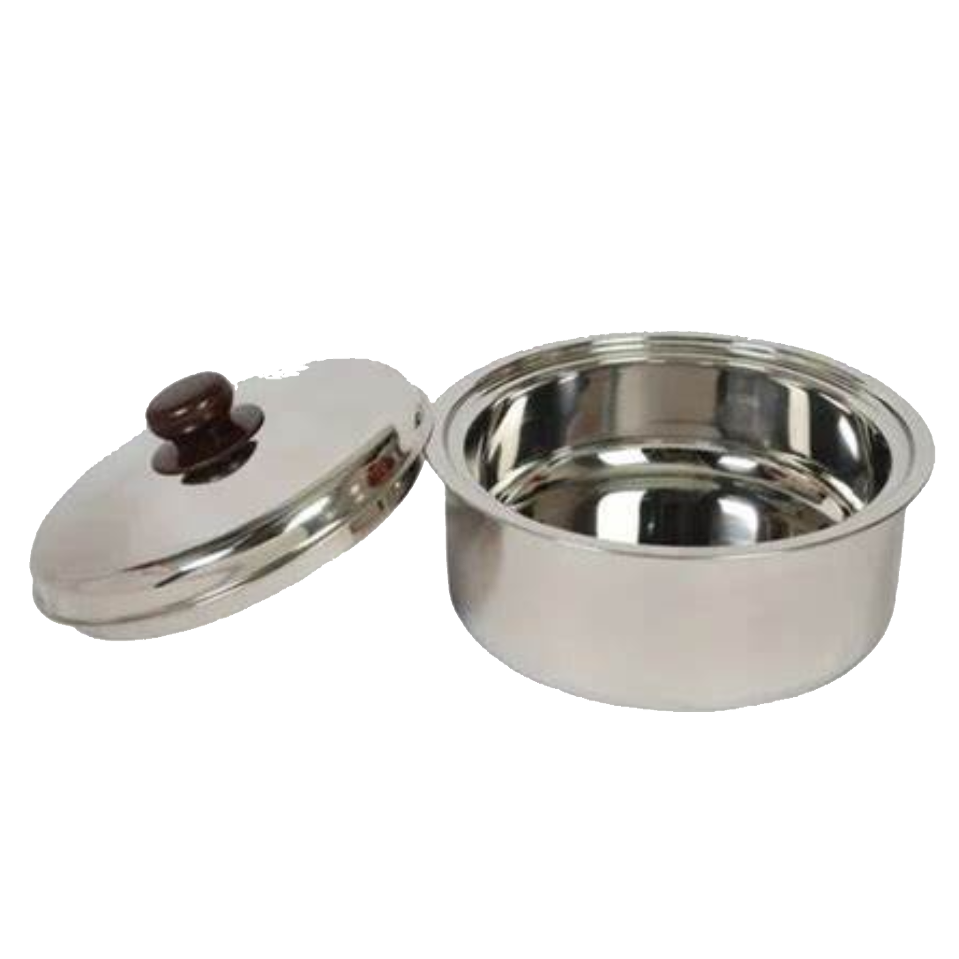 Stainless Steel Roti Dabba 21cm with Knob 26g No.14
