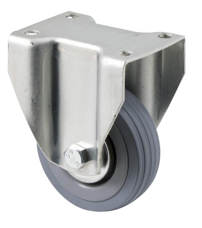 Fallshaw Castor 75mm G/Rub Fixed TG 50kg