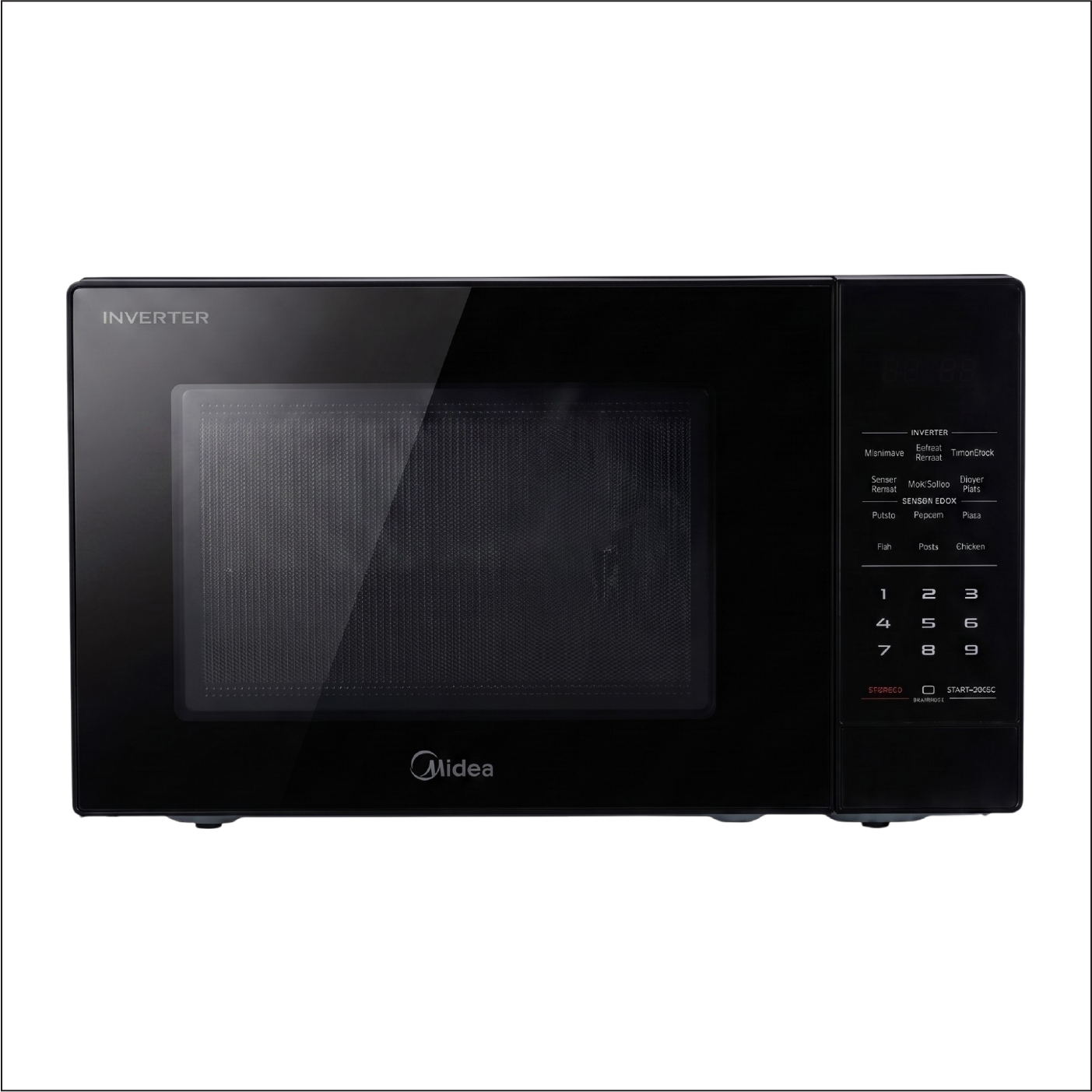 Midea Microwave Oven Inverter 34L Black