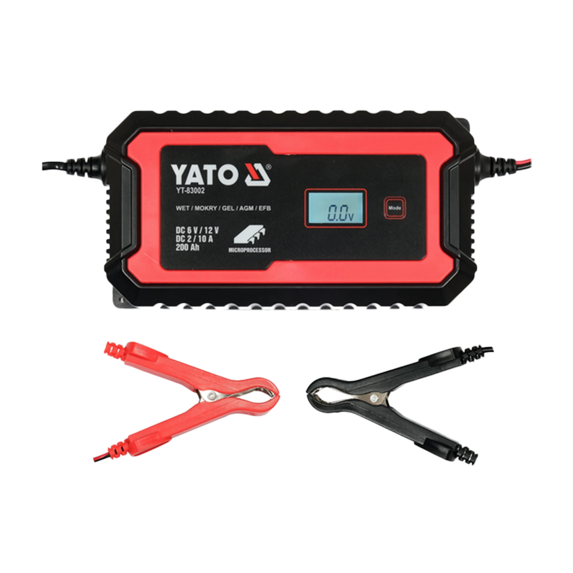 Yato Battery Charger 6V/2A 12V/10