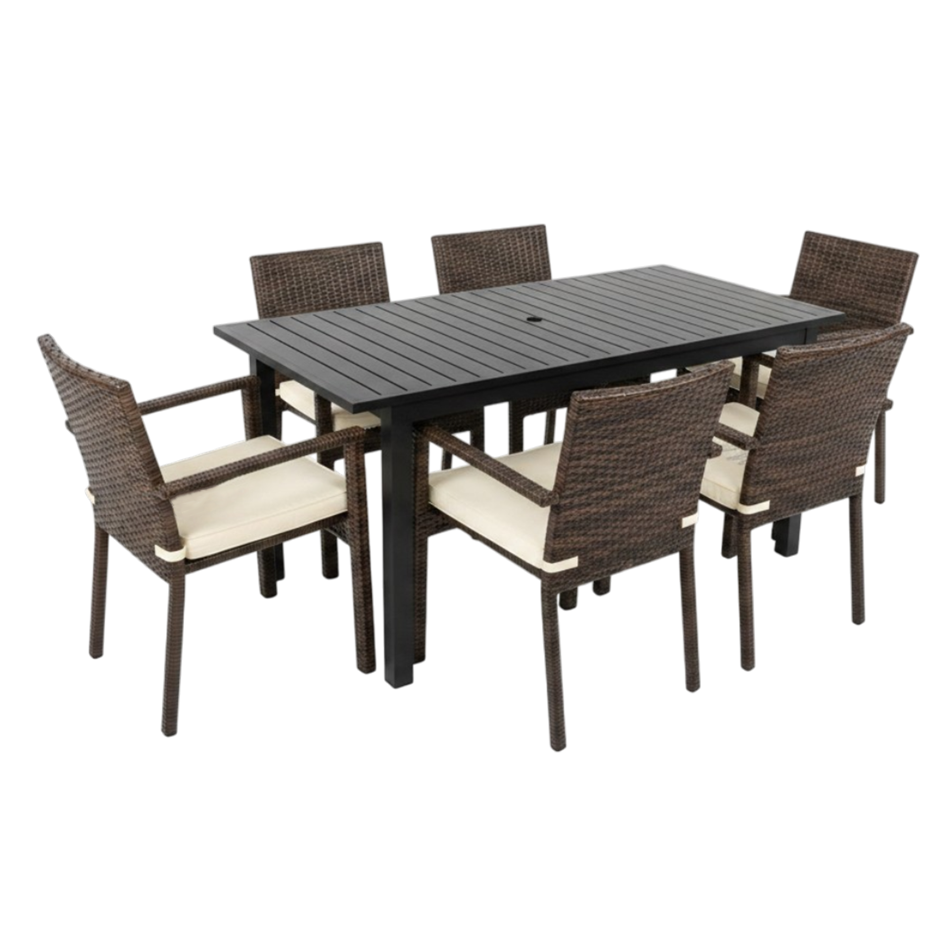 Compton Outdoor Dining Set 7pc