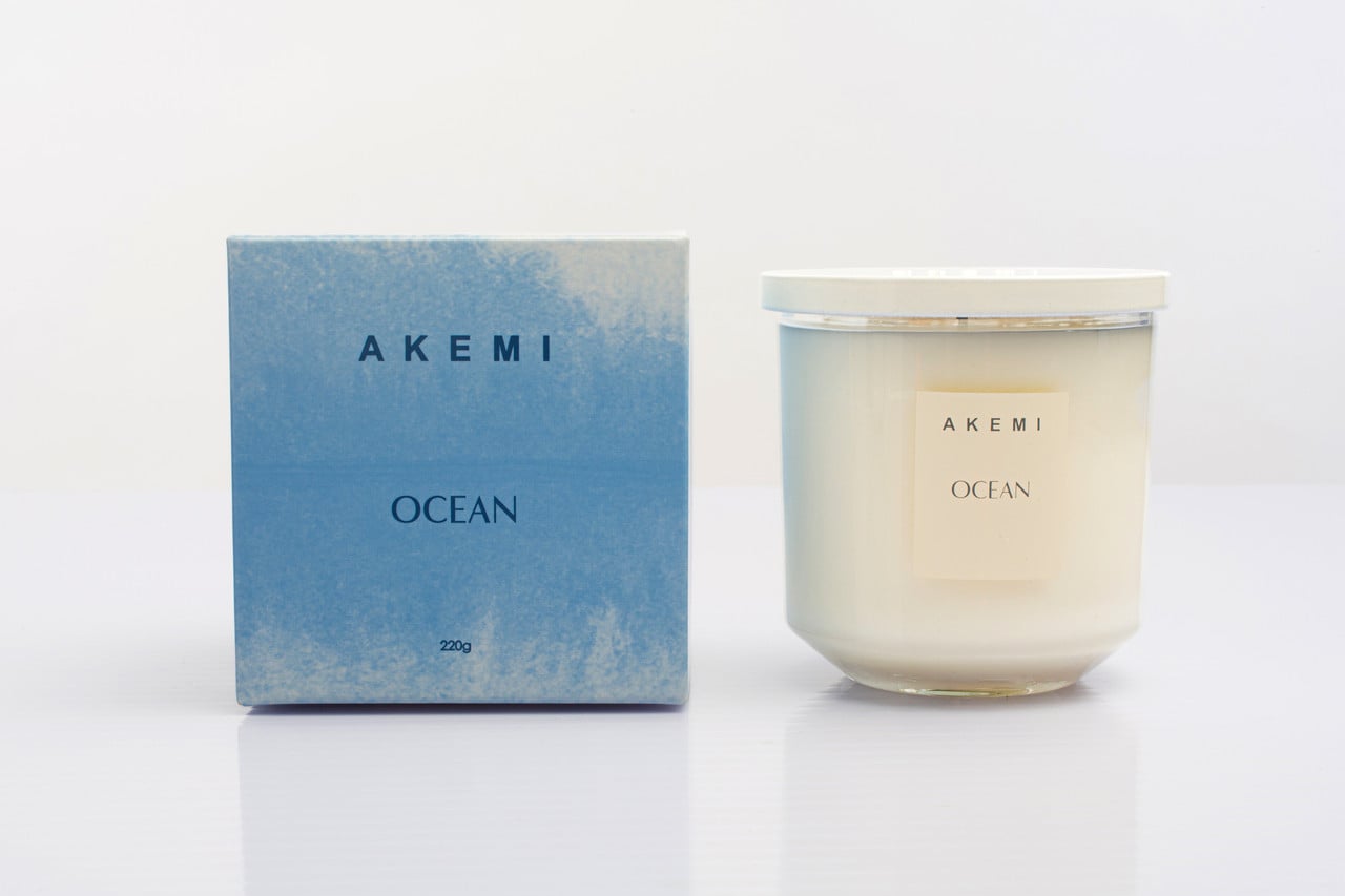 Akemi Fragrance EverSense III Ocean Candle